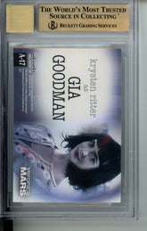 2007 Veronica Mars S2 Autograph Krysten Ritter as Gia Goodman Auto BGS 9.5/10